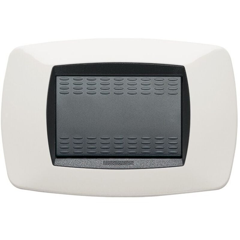 foto del prodotto placca 3 posti bianco modo master cod. 39tc103 