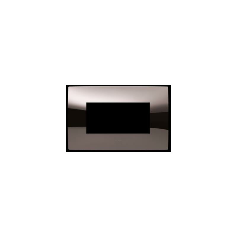 foto del prodotto placca 4 moduli bronzo lucido abb chiara 2csk0451ch