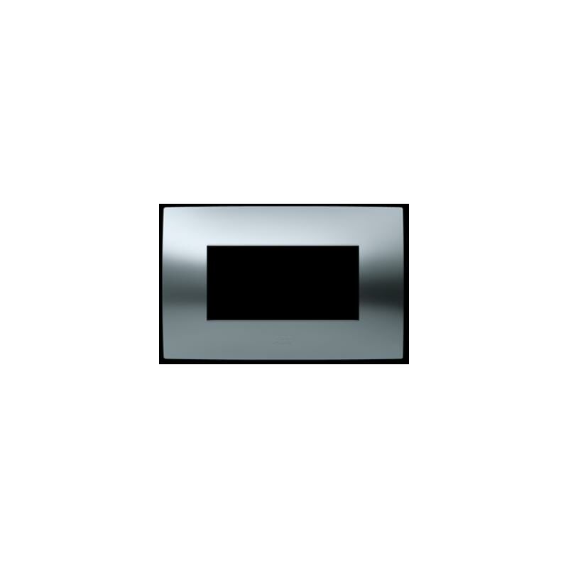 immagine 0 del prodotto placca 4 moduli cromo satinato abb chiara 2csk0416ch