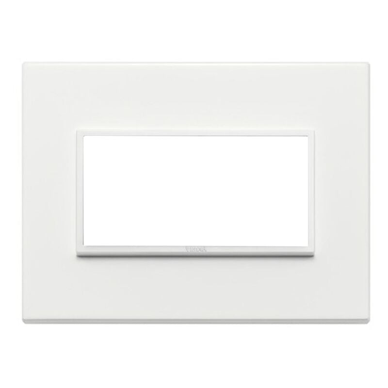 foto del prodotto placca 4 moduli vimar eikon evo bianca totale 21654.17
