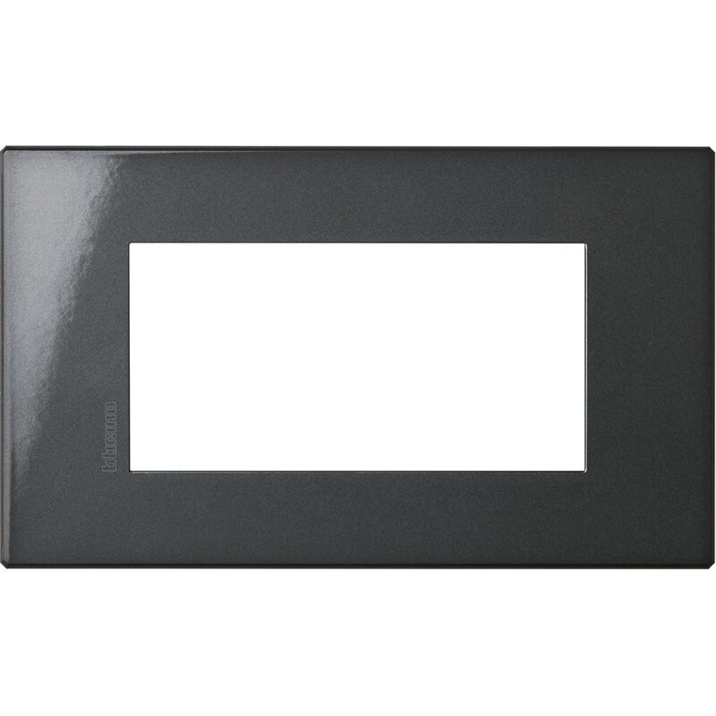 foto del prodotto placca 4 posti bticino axolute air antracite hw4804hs