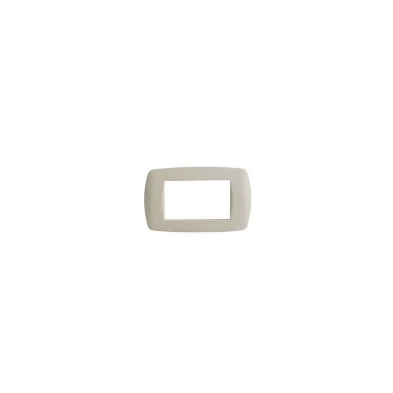 foto del prodotto placca 4 posti millennium avorio 4 posti mm.148x84h. 7844.ta 
