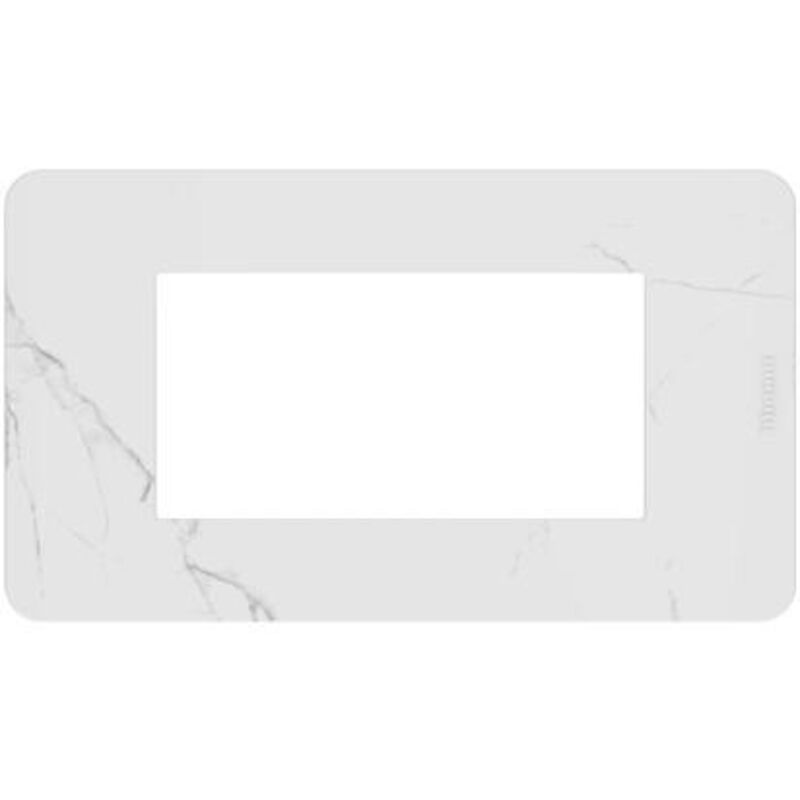 foto del prodotto placca 4p carrara matixgo bticino cod. ja4804em