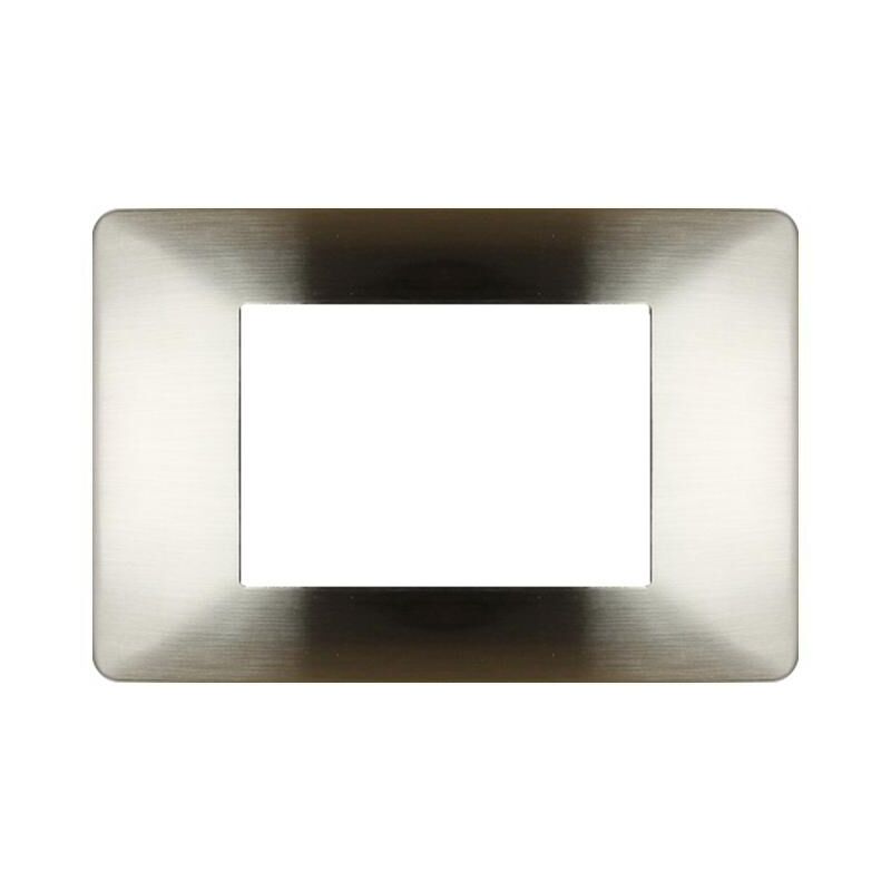 foto del prodotto placca 6803 5 3p argento satinato metallo t2 gem