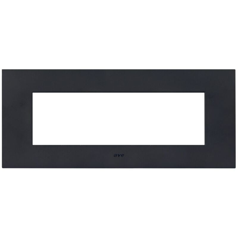 foto del prodotto placca 7 moduli easy smart sistema 44 grigio tekla ave 44psme7gtk