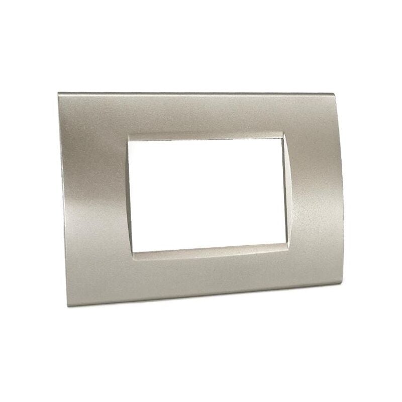 foto del prodotto placca 8003 4 3p grigio chiaro tecnopolimero t1