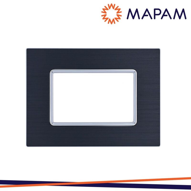 foto del prodotto placca alluminio 6003ll 1 t2 3p nero