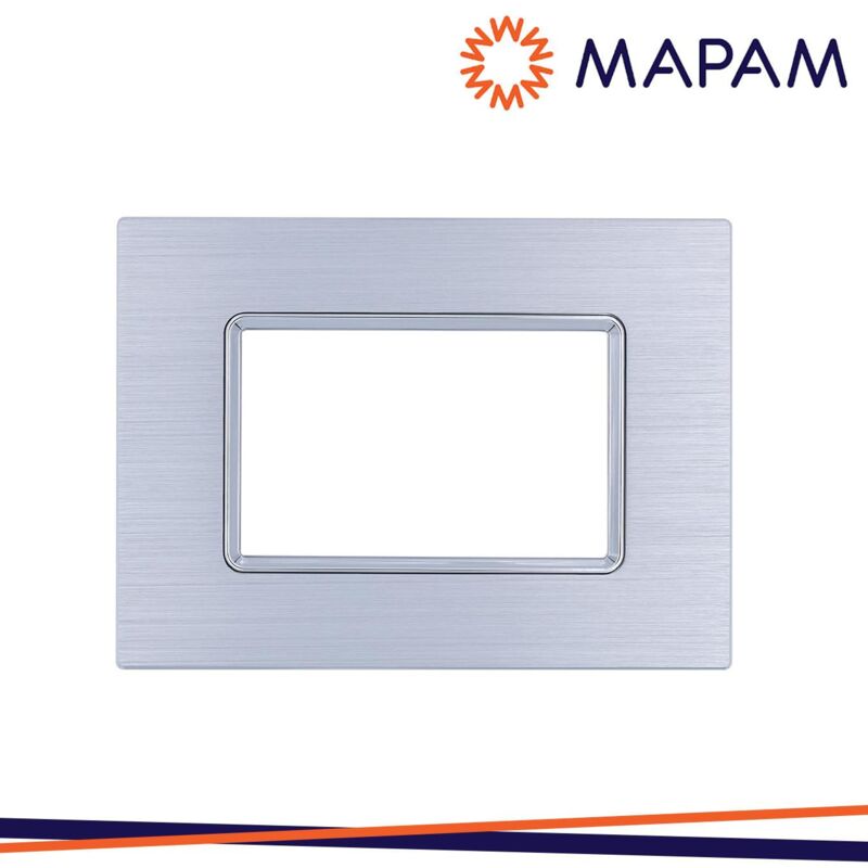 foto del prodotto placca alluminio 6003ll 3 t2 3p silver