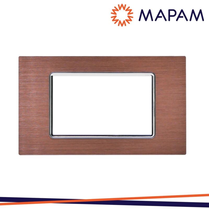 foto del prodotto placca alluminio 8004ll 6 art 4p bronzo