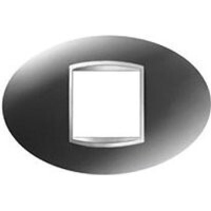 foto del prodotto placca art 4p nero toner ( gewiss cod. gw16304tn )