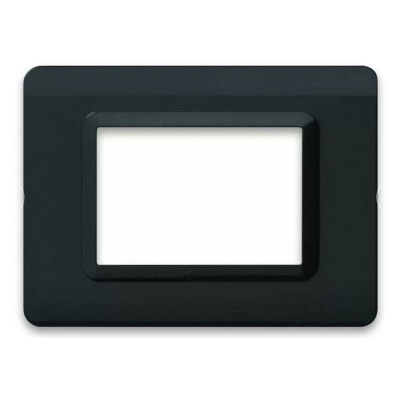 foto del prodotto placca ave s44 3 moduli grigio tekla 44py03gtk