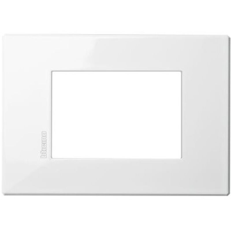 foto del prodotto placca axolute air 3 moduli bianco materiale metallo