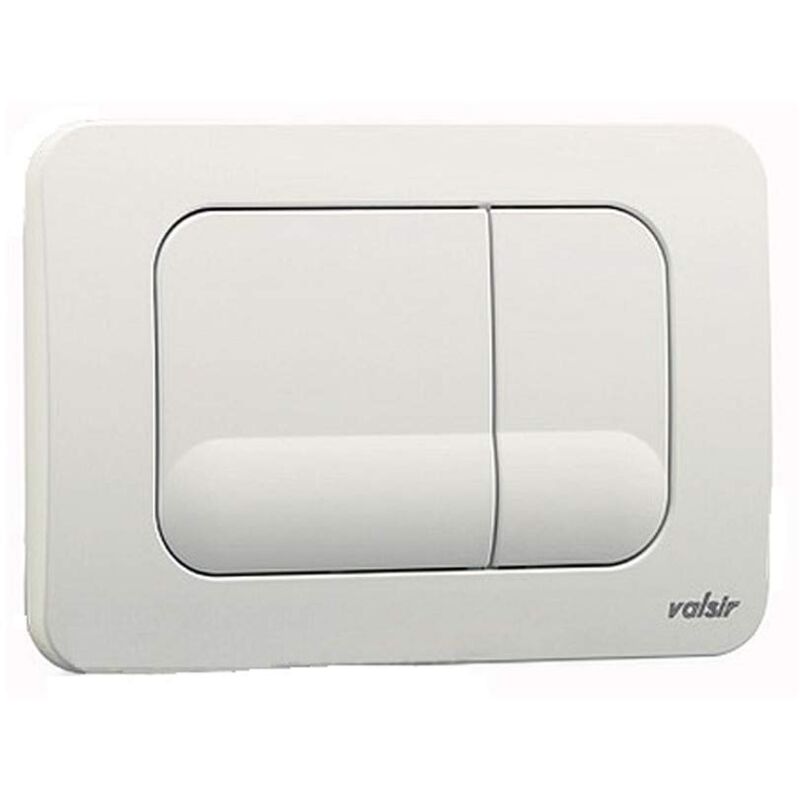 foto del prodotto placca bianca ricambio bagno doppio scarico 245x165 vs0870501 valsir
