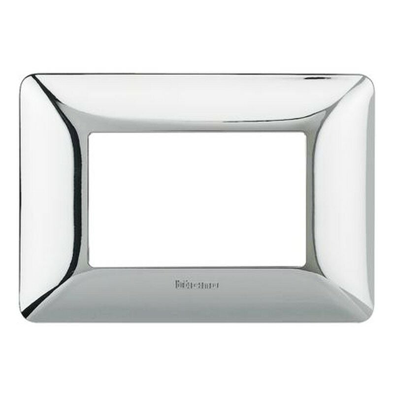 foto del prodotto placca bticino matix 3 moduli cromo lucido am4803grc
