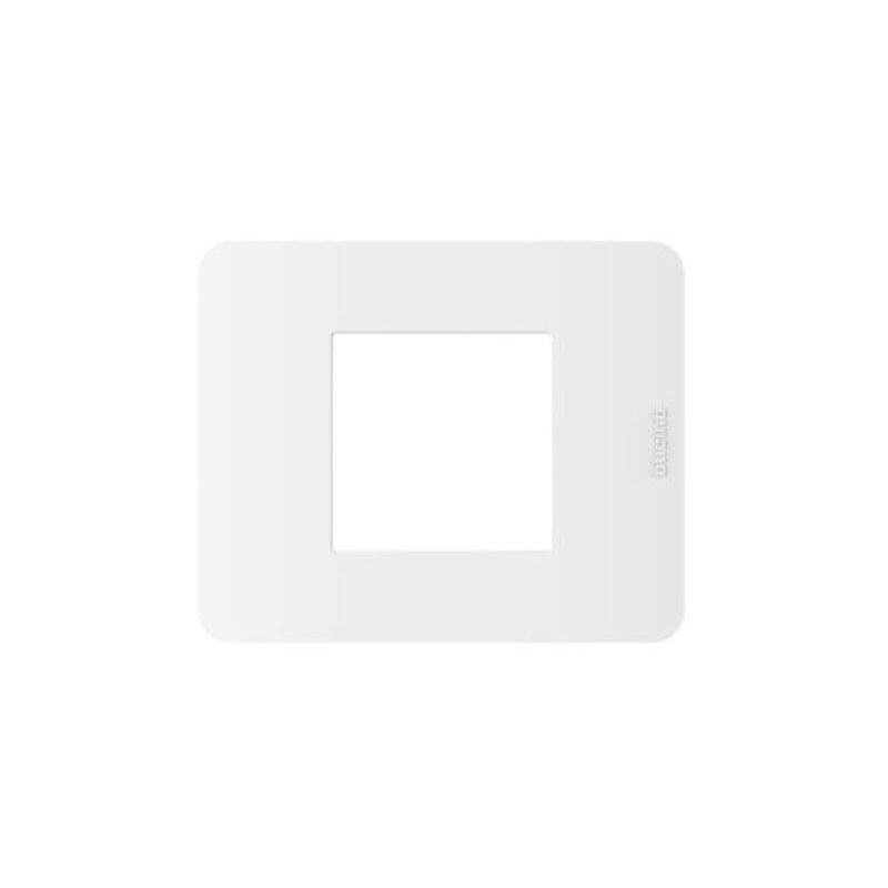 foto del prodotto placca bticino matixgo 2 moduli bianco ja4802jw