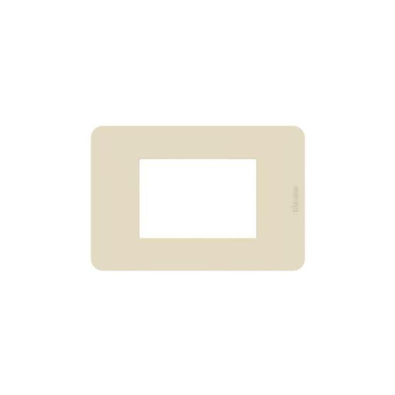 foto del prodotto placca bticino matixgo 3 moduli avorio - ja4803ti