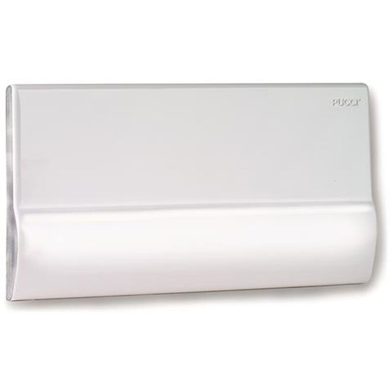 foto del prodotto placca cieca sara completa di telaio bianco codice prod 80007110 pucciplast