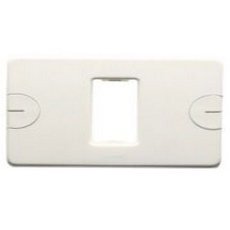 foto del prodotto placca compact 1 posto, bianco nuvola, system