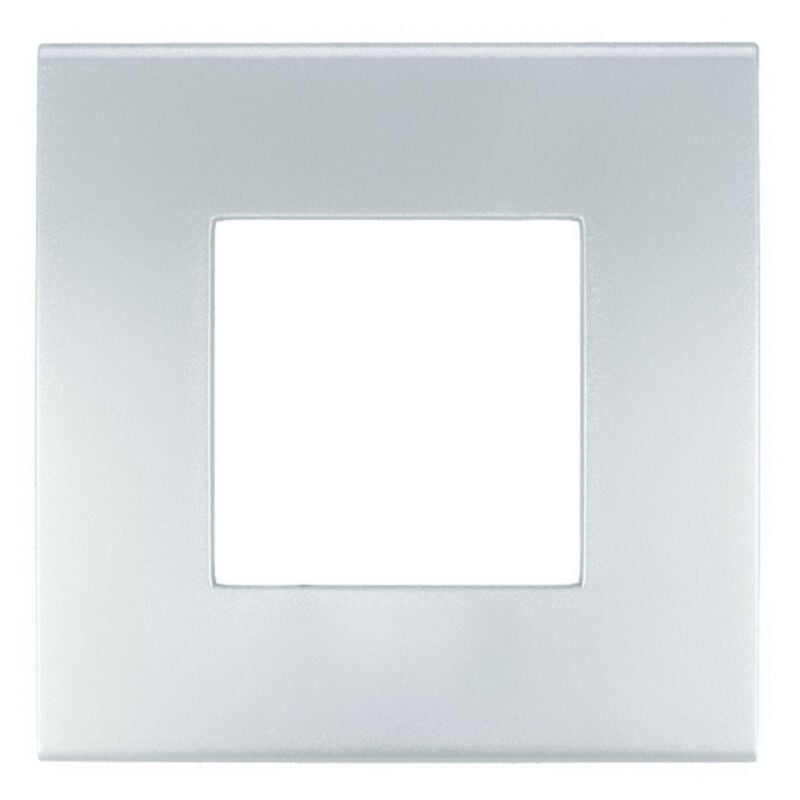 foto del prodotto placca confort 2m 3m 4m 7m cromo lucido compatibile vimar arke 2 posti