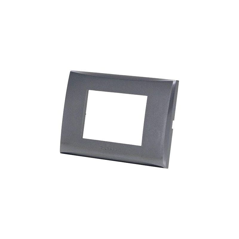 foto del prodotto placca coprifrutti avp grigio scuro posti 3 mm 120x85
