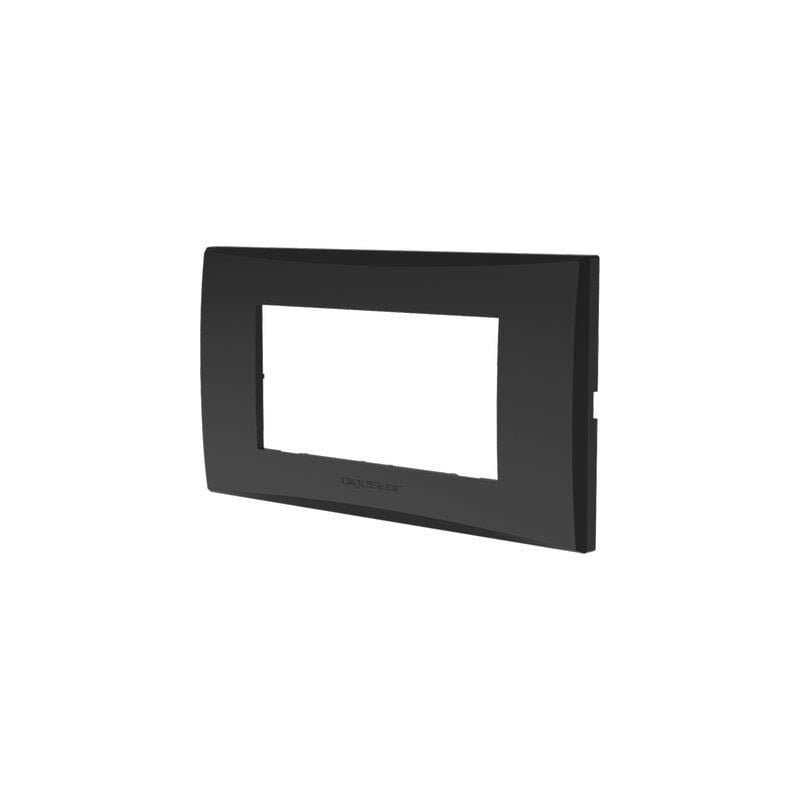 foto del prodotto placca coprifrutti avp grigio scuro posti 4 mm 140x85