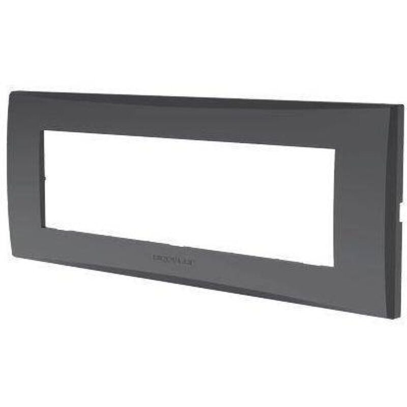 foto del prodotto placca coprifrutti avp grigio scuro posti 7 mm 205x80