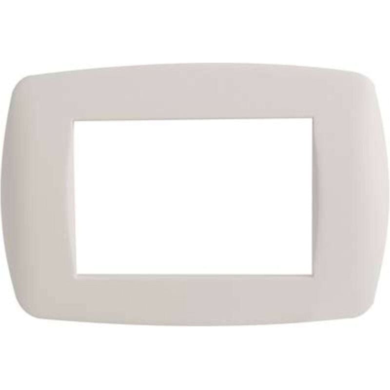 foto del prodotto placca coprifrutti millenium marlanvil bianco posti 3 mm 122x83