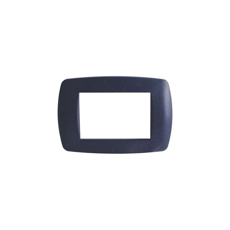 foto del prodotto placca coprifrutti millenium marlanvil blu stellato posti 3 mm 122x83
