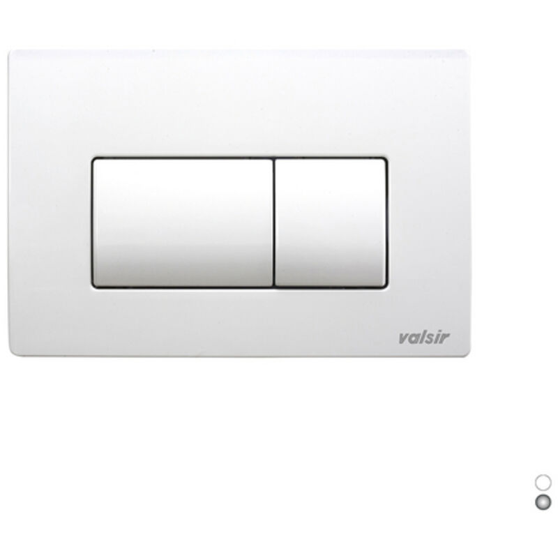 foto del prodotto placca di comando 215x145 per tropea s doppio scarico cromato lucido