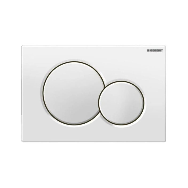foto del prodotto placca di comando geberit sigma 01 per cassetta up320 up720 115.770.11.5 bianco
