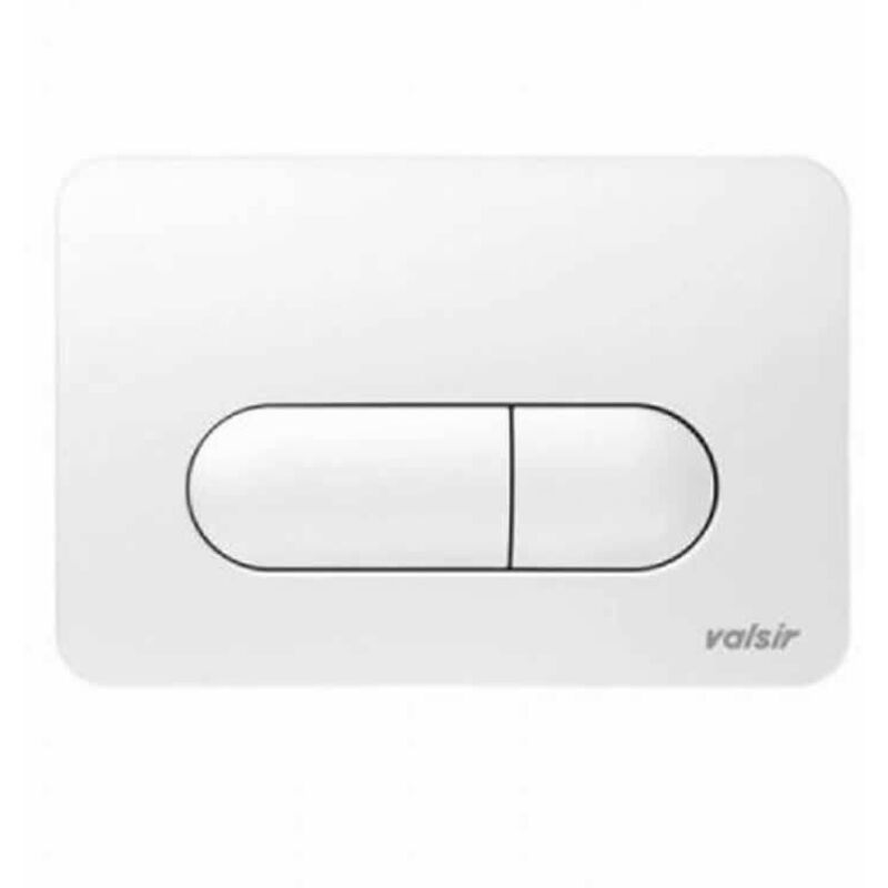 foto del prodotto placca di comando meccanica p2 bianca per risciacquo a due quantità vs0872801