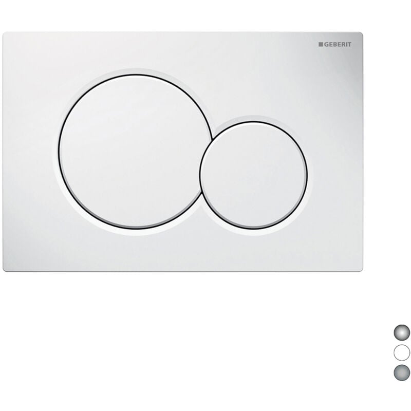 foto del prodotto placca di comando mod. sigma01 geberit cromo