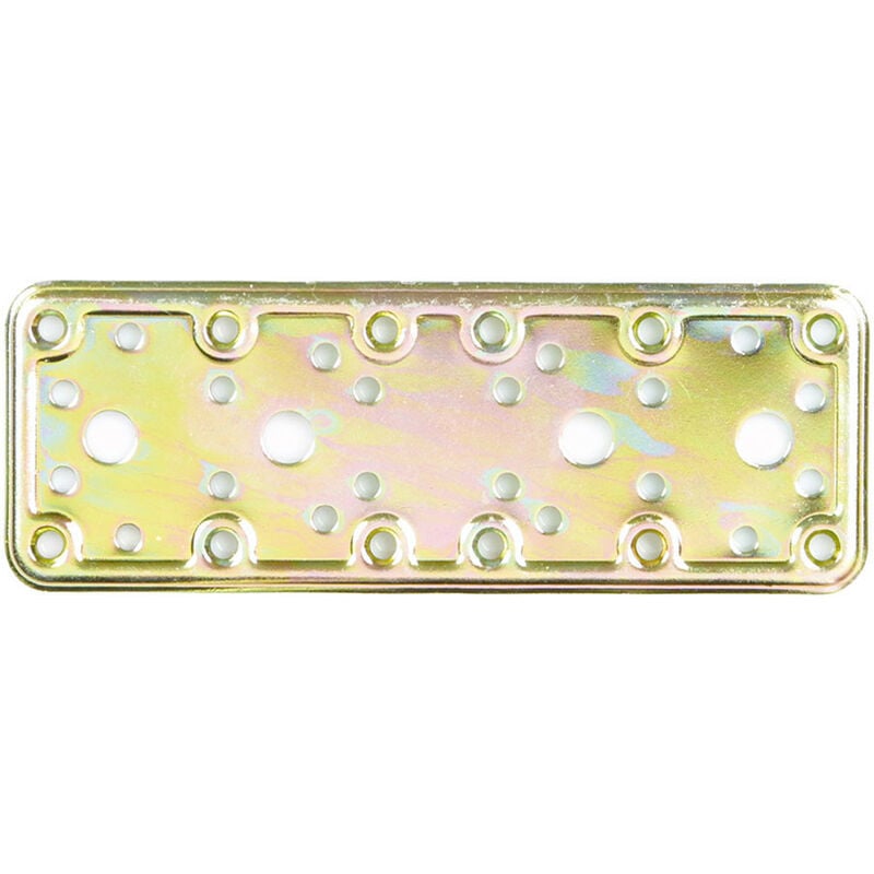 foto del prodotto placca di giunzione in acciaio bicromato 185x65mm robusta e certificata ce