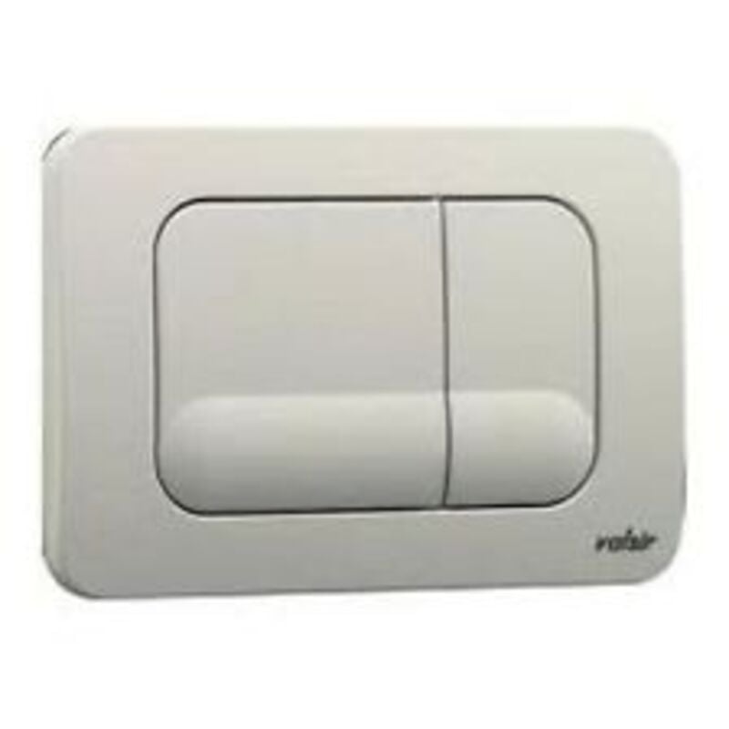 foto del prodotto placca doppio scarico tropea valsir bianca