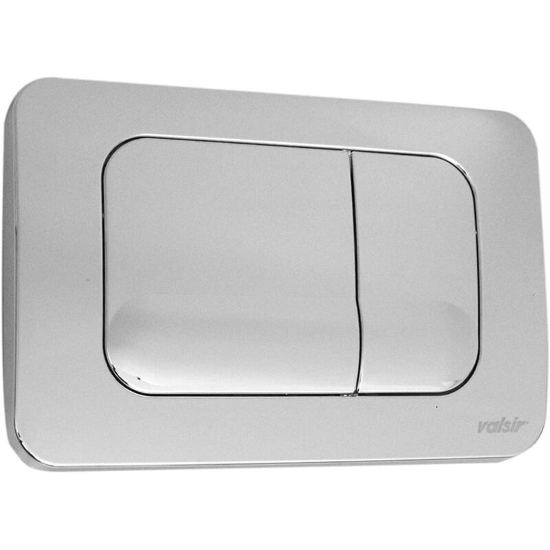 foto del prodotto placca doppio scarico tropea valsir cromato lucido