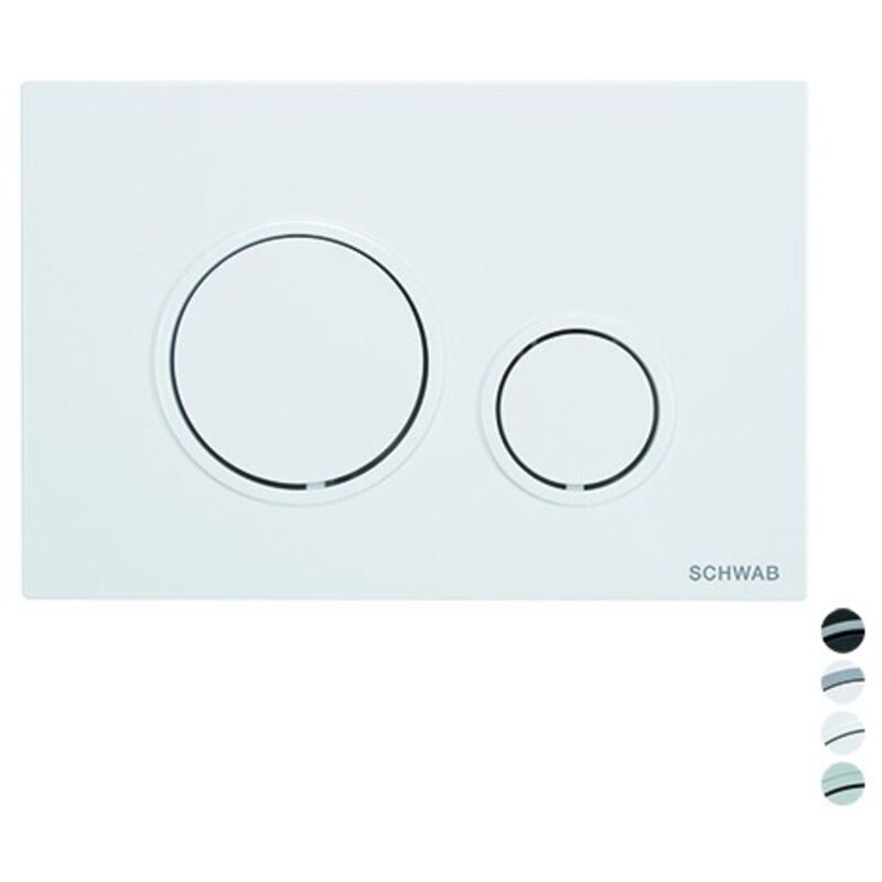 foto del prodotto placca doppio scarico vela cromo lucido