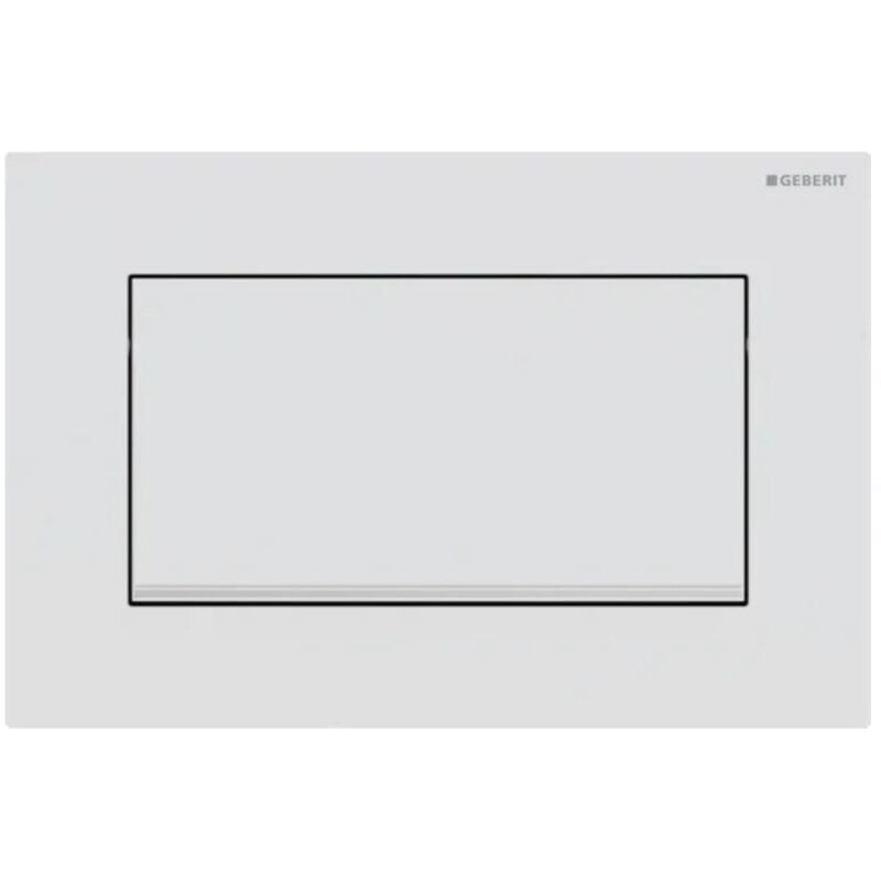 foto del prodotto placca geberit sigma10 square bianco opaco cromato lucido 115.893.jt.1 bianco opaco