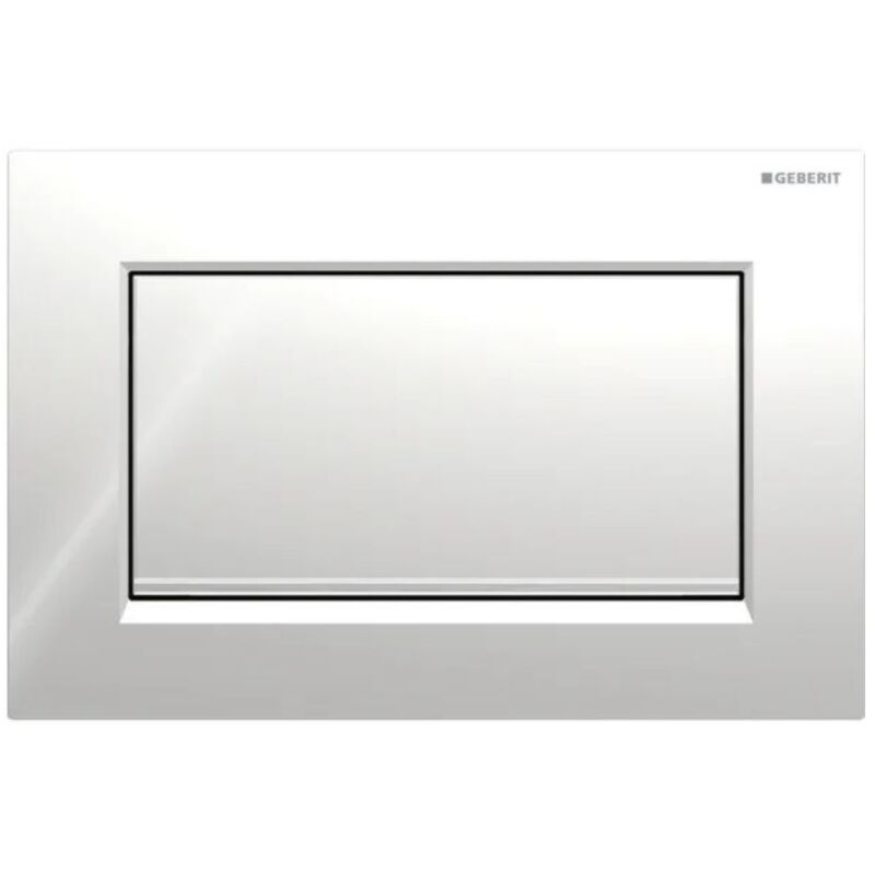 foto del prodotto placca geberit sigma10 square cromato lucido spazzolato 115.893.ky.1 cromato lucido