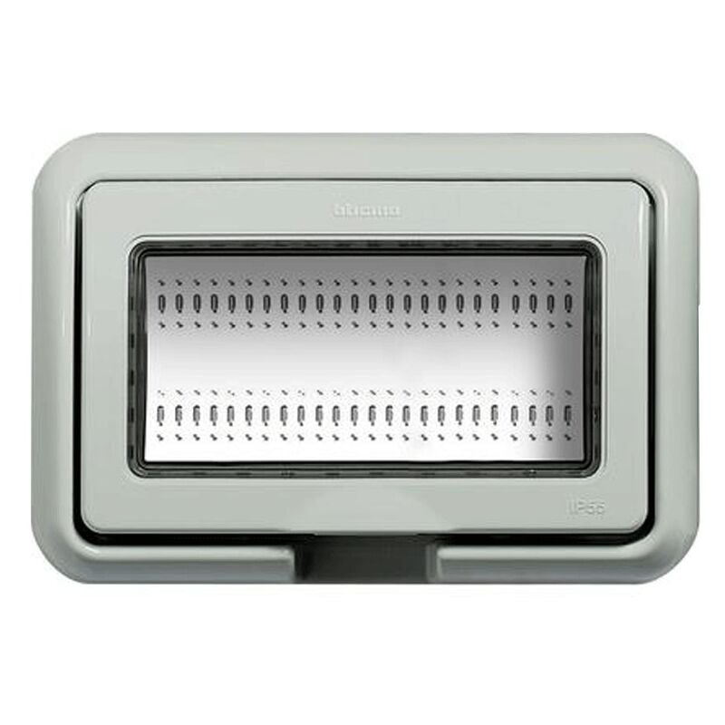 foto del prodotto placca idrobox bticino ip55 4 posti per livinglight o luna grigio 24604
