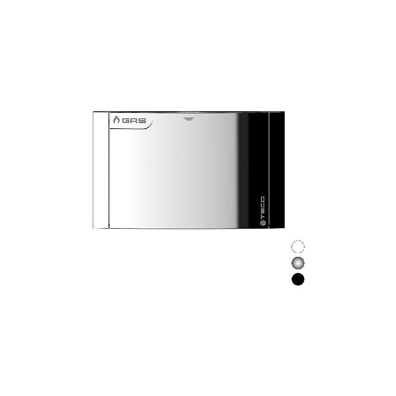 foto del prodotto placca k2 b01 cromo - 135x90 teco