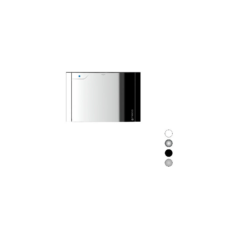 foto del prodotto placca k4 b03 nera 135x90 teco