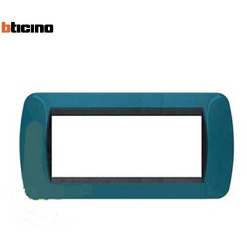 foto del prodotto placca living 7 posti blu metro