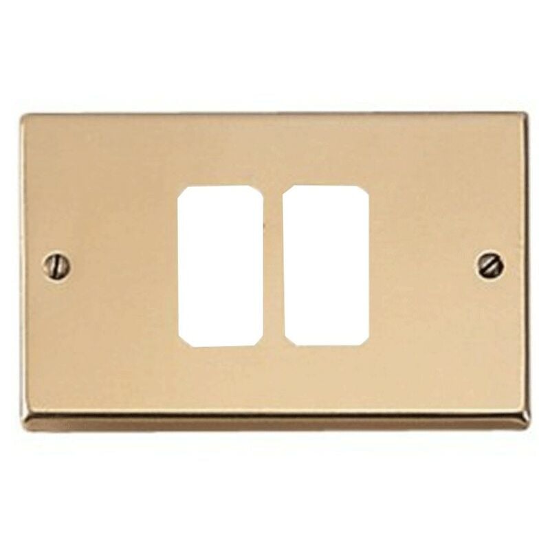 foto del prodotto placca master 2 fori centrati bronzo per supporti master 351 rt