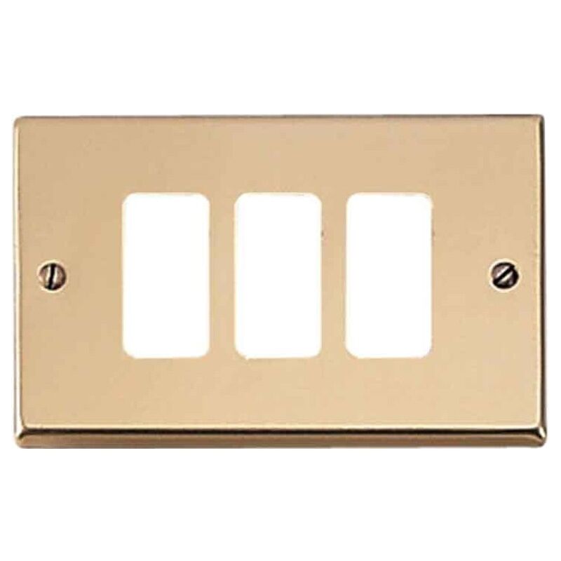 foto del prodotto placca master 3 fori bronzo per supporti master 351 3