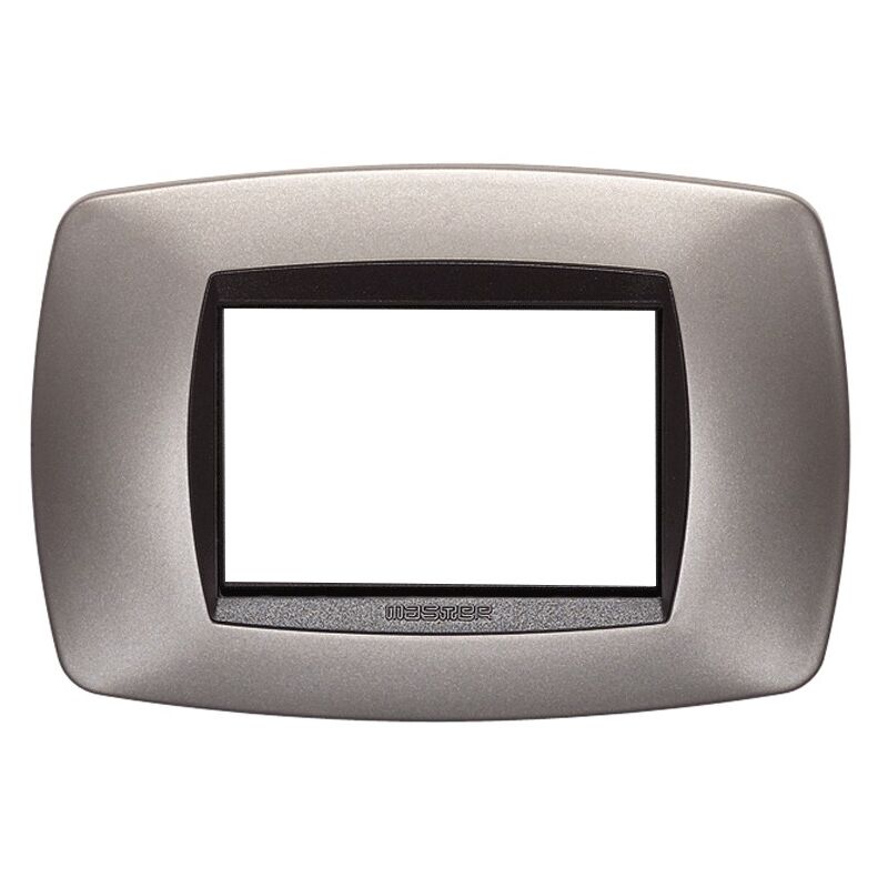 foto del prodotto placca master modo 3 moduli bronzo opaco 39tc553