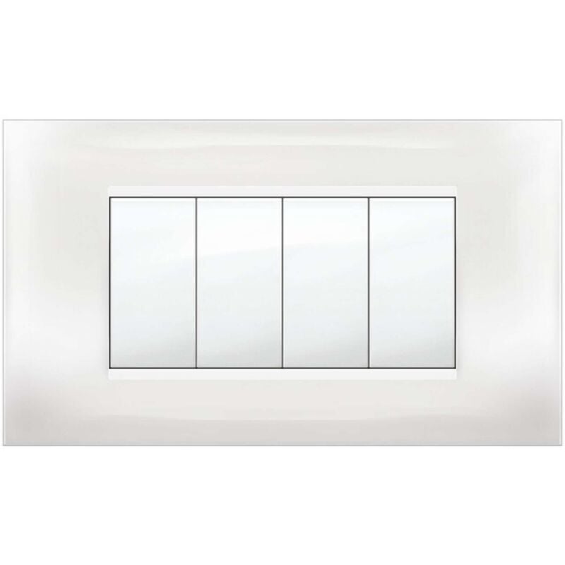 foto del prodotto placca mivida plana bianco 4p