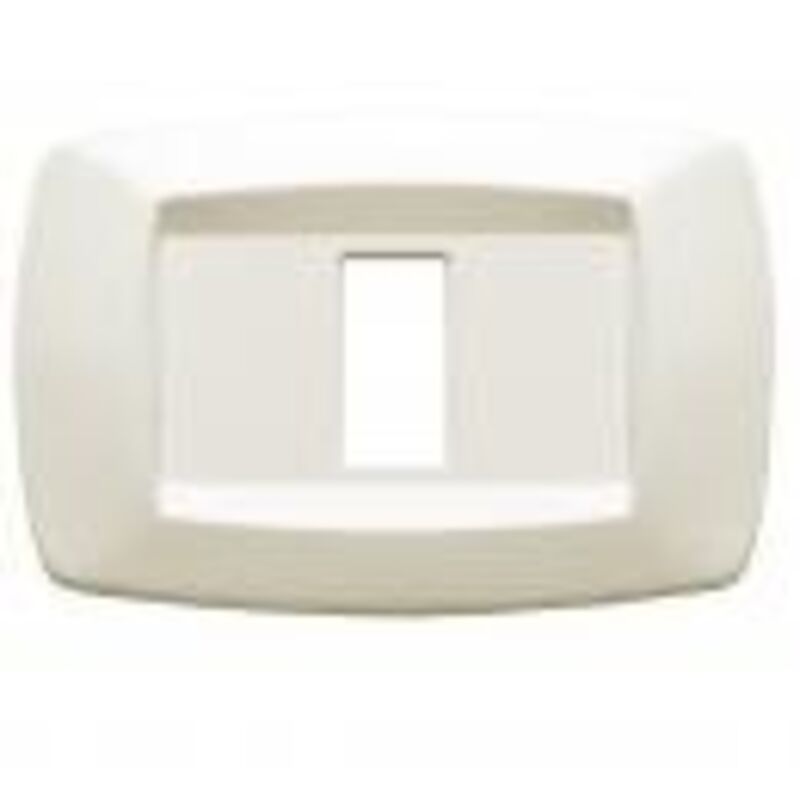 foto del prodotto placca mod 1 posto avorio master cod. md281 