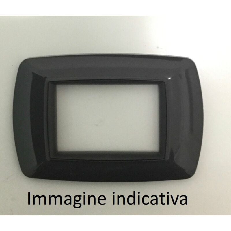foto del prodotto placca mylife 4 mod. grigio scuro elettrocanali cod. ecl2984gs 