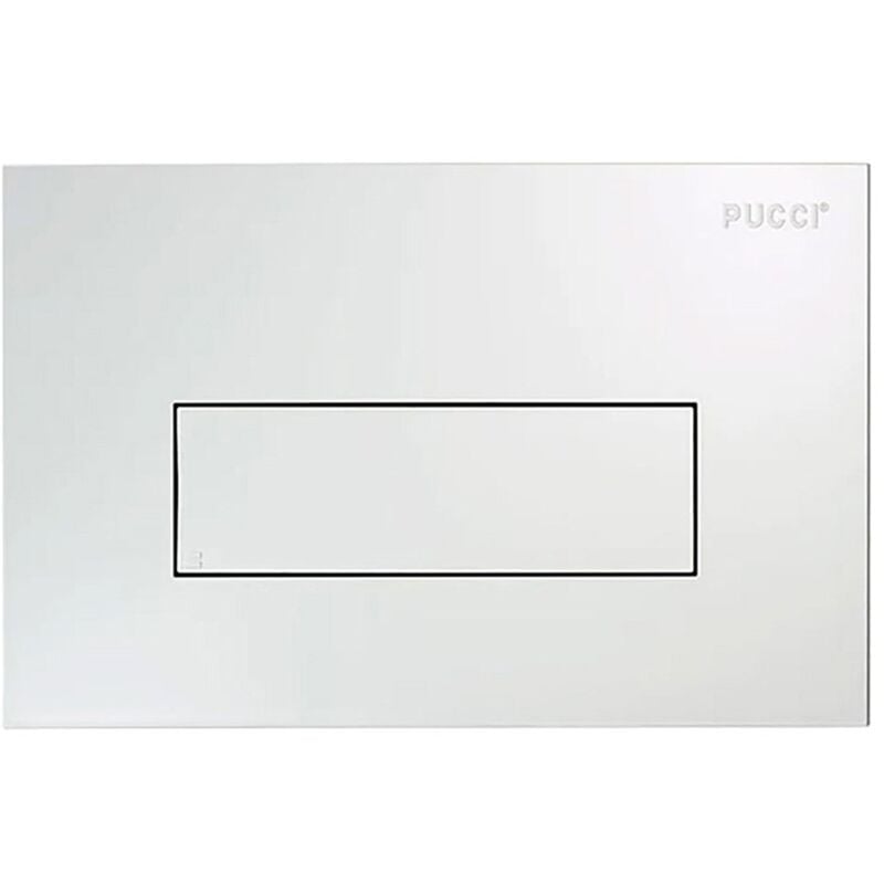 foto del prodotto placca per cassetta incasso pucci eco monotasto linea mod. 2014 80130660