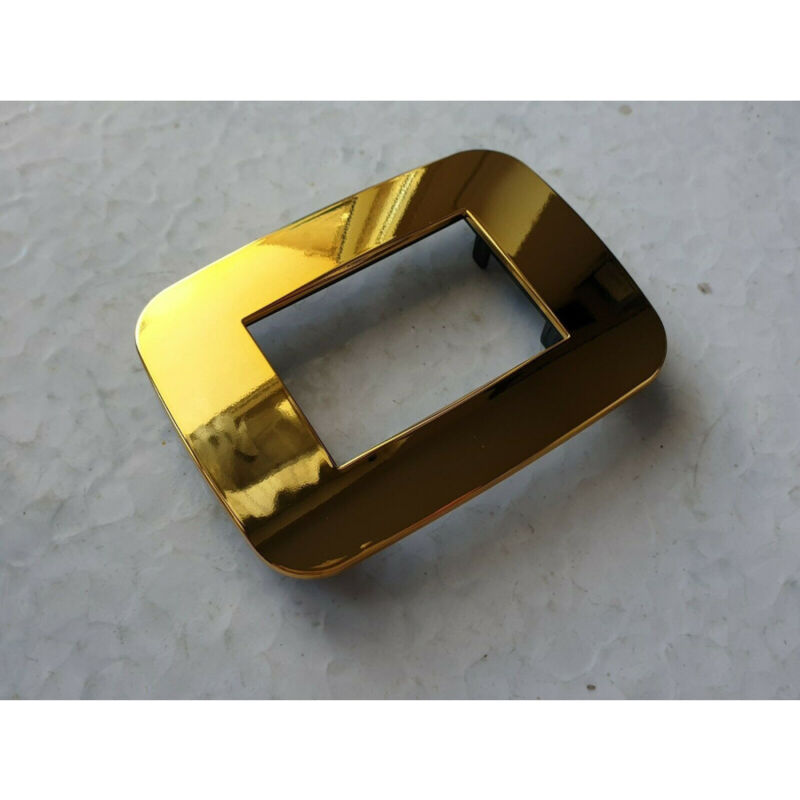 foto del prodotto placca placchetta placchette compatibili per serie axolute bticino colorate fori oro 7 fori trade shop traesio